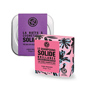 Ragyogó szilárd sampon tartóval